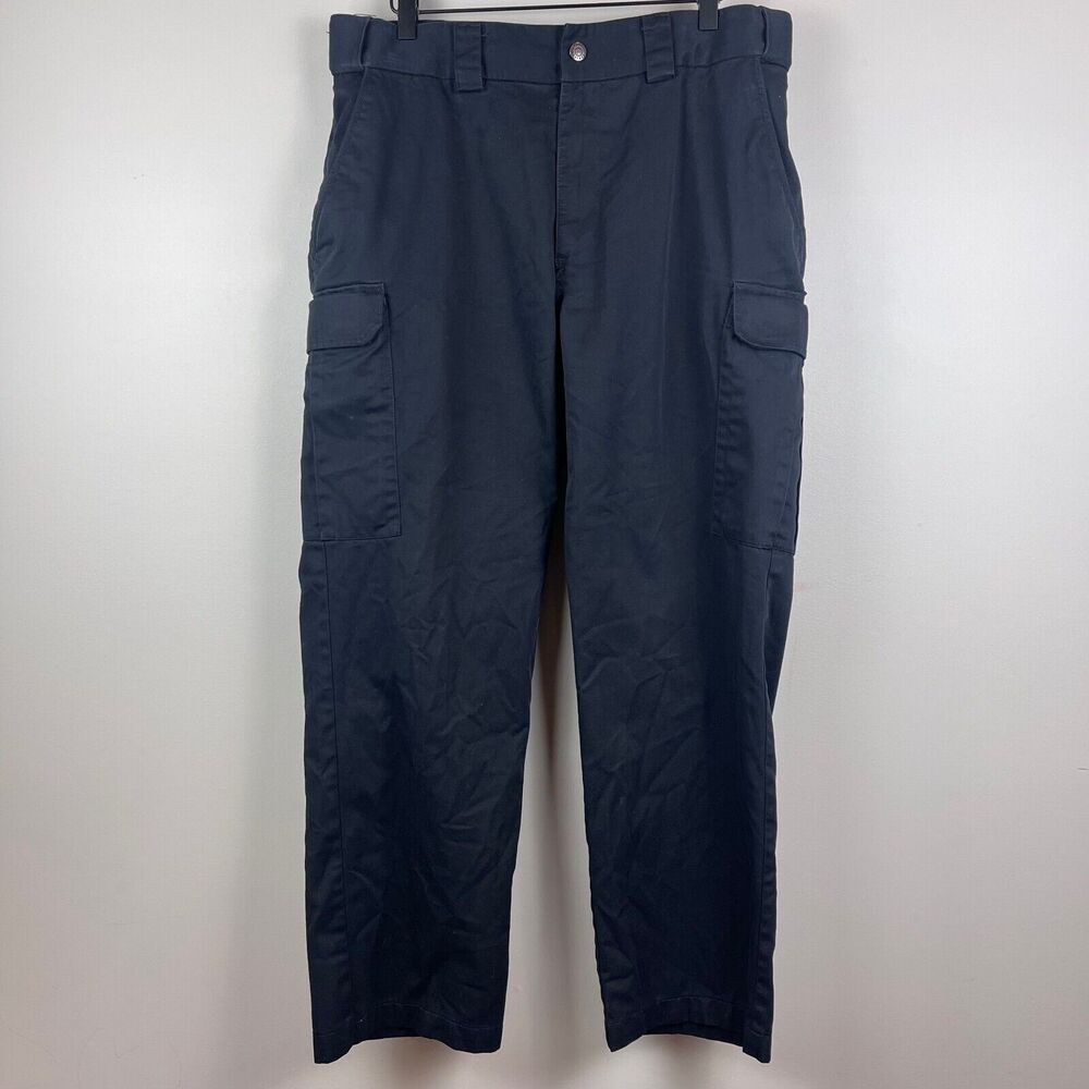 5.11 Tactical Series Pants‎ Men's 36 Navy Blue Cargo Pockets Work Combat Outdoor